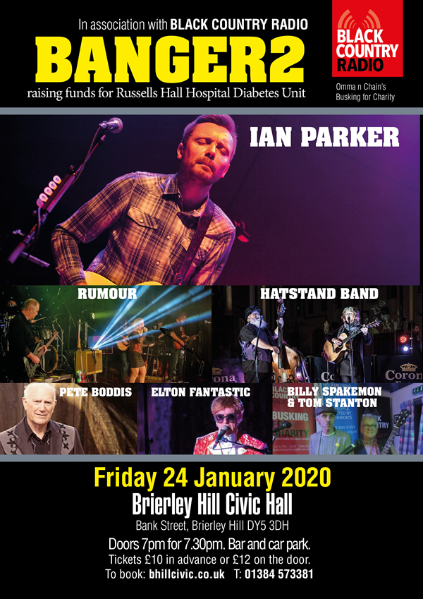 Banger 2 Fundraiser with Ian Parker